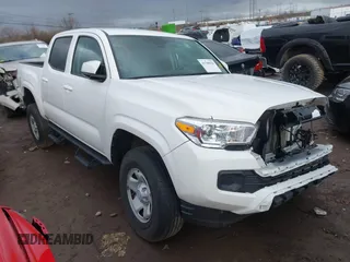 2022 Toyota Tacoma SR with VIN 3TMCZ5ANXNM457736, listed as a IAAI auction lot 41708016 with 44,351 mi miles and . Bid and sale history available at DreamBid. Image 1.