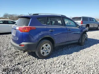 2014 Toyota RAV4 LE with VIN 2T3ZFREV1EW121458, listed as a Copart auction lot 46948025 with 157,850 mi miles and Salvage Title. Bid and sale history available at carsss.com. Image 3.