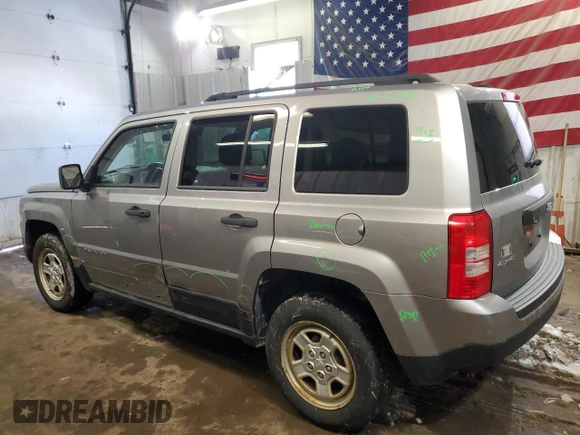 2015 Jeep Patriot Sport with VIN 1C4NJRBB2FD366016, listed as a Copart auction lot 45693335 with 149,417 mi miles and Salvage Title. Bid and sale history available at carsss.com. Image 2.