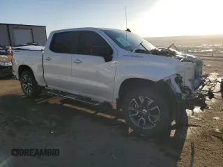 2021 Chevrolet Silverado 1500 RST with VIN 3GCUYEEL0MG402693, listed as a Copart auction lot 52618755 with 58,666 mi miles and Salvage Title. Bid and sale history available at carsss.com. Image 4.