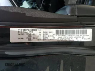 2014 Dodge Durango SXT with VIN 1C4RDHAG2EC360382, listed as a Copart auction lot 50209705 with 176,545 mi miles and Salvage Title. Bid and sale history available at carsss.com. Image 13.