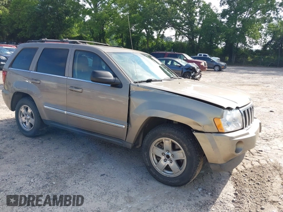 2006 Jeep Grand Cherokee Limited with VIN 1J8HS58N16C126913, listed as a IAAI auction lot 42462618 with 207,659 mi miles and . Bid and sale history available at DreamBid. Image 1.