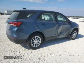 2024 Chevrolet Equinox LS with VIN 3GNAX5EG8RL294774, listed as a Copart auction lot 75315874 with 19,073 mi miles and Salvage Title. Bid and sale history available at carsss.com. Image 3.