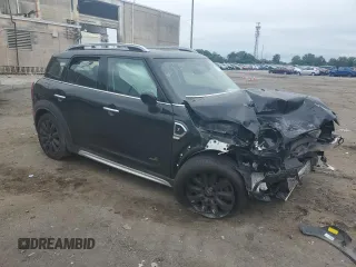 2019 MINI Countryman Cooper S with VIN WMZYT5C59K3G93136, listed as a Copart auction lot 71159524 with 25,457 mi miles and Salvage Title. Bid and sale history available at carsss.com. Image 4.