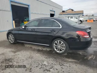 2016 Mercedes-Benz C 300 with VIN 55SWF4JB0GU108645, listed as a Copart auction lot 53869535 with 124,477 mi miles and Clean Title. Bid and sale history available at carsss.com. Image 2.