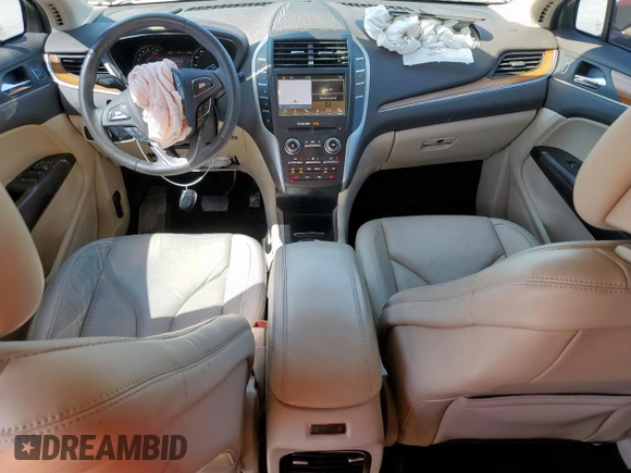 2019 Lincoln MKC Select with VIN 5LMCJ2C93KUL45415, listed as a Copart auction lot 52195285 with 45,751 mi miles and Salvage title. Bid and sale history available at DreamBid. Image 8.