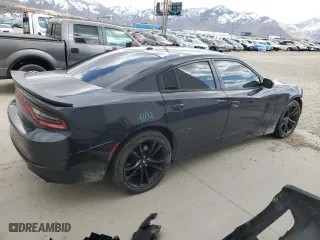 2017 Dodge Charger SE with VIN 2C3CDXBG5HH575971, listed as a Copart auction lot 48461915 with 71,653 mi miles and Salvage Title. Bid and sale history available at carsss.com. Image 3.
