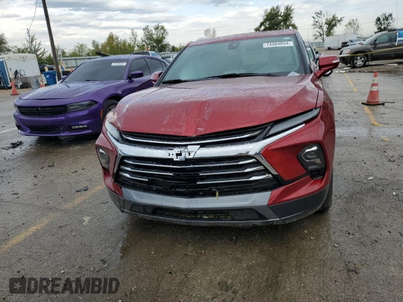 2024 Chevrolet Blazer Premier z VIN 3GNKBFR4XRS187577, wystawiony jako Copart lot #74504054 z przebiegiem 7 495 mil mil oraz Szkoda całkowita • Salvage title. Historia ofert i sprzedaży dostępna na DreamBid. Obrazek 5.