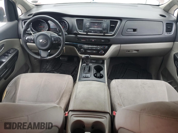 2016 Kia Sedona LX with VIN KNDMB5C1XG6128783, listed as a Copart auction lot 52823525 with 115,211 mi miles and Clean Title. Bid and sale history available at carsss.com. Image 8.