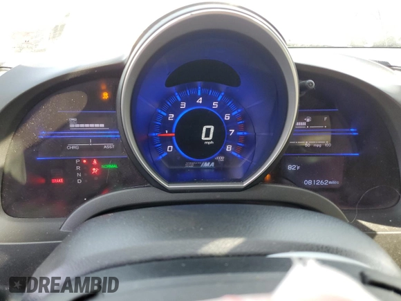 2013 Honda CR-Z with VIN JHMZF1D44DS003629, listed as a Copart auction lot 56819425 with 81,262 mi miles and Salvage title. Bid and sale history available at DreamBid. Image 9.