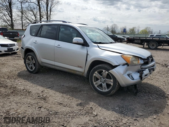 2012 Toyota RAV4 Sport with VIN JTMRF4DV4C5050328, listed as a Copart auction lot 55262145 with 119,204 mi miles and Salvage title. Bid and sale history available at DreamBid. Image 4.