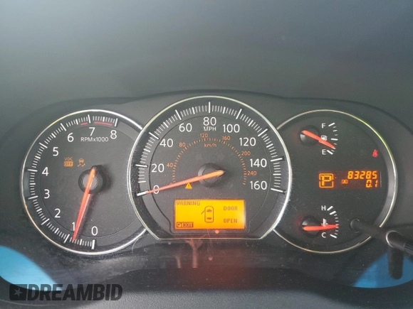 2010 Nissan Maxima SV with VIN 1N4AA5AP8AC865539, listed as a Copart auction lot 55561305 with 83,285 mi miles and Salvage title. Bid and sale history available at DreamBid. Image 9.