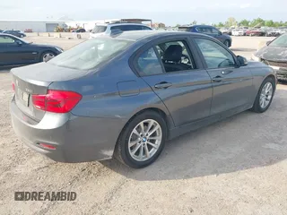 2016 BMW 3 Series 320i with VIN WBA8E1G58GNT38199, listed as a IAAI auction lot 42030548 with 116,179 mi miles and . Bid and sale history available at carsss.com. Image 4.