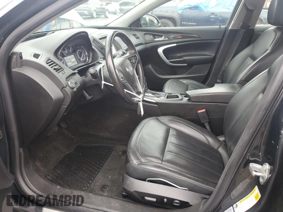 2015 Buick Regal Premium II with VIN 2G4GR5GX7F9281759, listed as a Copart auction lot 51153125 with 143,151 mi miles and Salvage title. Bid and sale history available at DreamBid. Image 7.