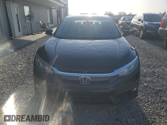 2016 Honda Civic Sedan EX-L with VIN 19XFC1F75GE027868, listed as a Copart auction lot 51684595 with 54,784 mi miles and Salvage Title. Bid and sale history available at carsss.com. Image 5.