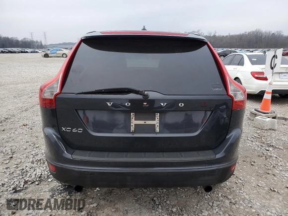 2013 Volvo XC60 3.2L with VIN YV4952DL8D2398655, listed as a Copart auction lot 43939015 with 279,692 mi miles and Salvage Title. Bid and sale history available at carsss.com. Image 6.