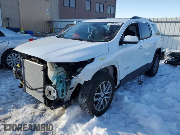 2019 GMC Acadia SLE with VIN 1GKKNSLS7KZ252432, listed as a Copart auction lot 41603915 with 76,115 mi miles and Salvage Title. Bid and sale history available at DreamBid. Image 1.