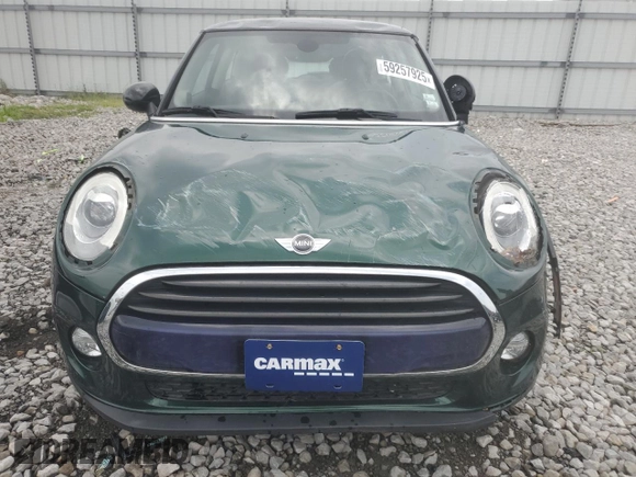 2017 MINI Hardtop Cooper с VIN WMWXP5C30H2F61148, выставлен на аукционе Copart как лот 59257925 с пробегом 61 446 миль миль и Списание • Salvage title. История ставок и продаж доступна на DreamBid. Изображение 5.