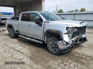 2021 GMC Sierra 2500HD SLT z VIN 1GT49NEY5MF237959, wystawiony jako Copart lot #56130005 z przebiegiem 73 828 mil mil oraz Szkody całkowita. Historia ofert i sprzedaży dostępna na DreamBid. Obrazek 4.