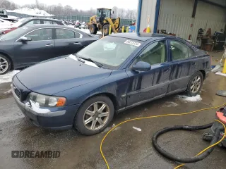 2003 Volvo S60 2.4L with VIN YV1RS61T932248036, listed as a Copart auction lot 86273734 with 0 mi miles and Salvage Title. Bid and sale history available at carsss.com. Image 1.