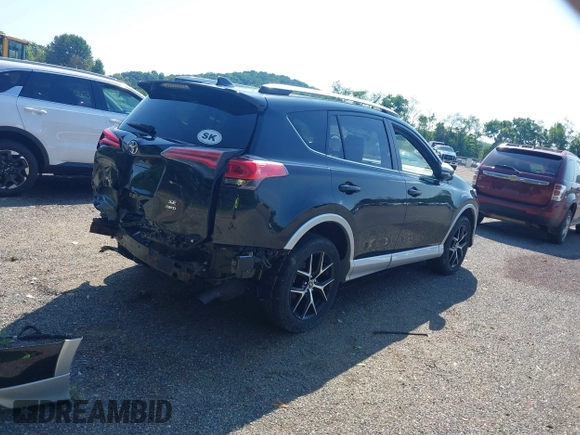 2016 Toyota RAV4 SE with VIN JTMJFREV2GJ089599, listed as a IAAI auction lot 42551300 with 90,352 mi miles and . Bid and sale history available at DreamBid. Image 4.