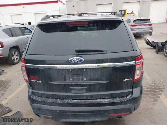 2015 Ford Explorer Limited with VIN 1FM5K8F80FGA10860, listed as a IAAI auction lot 41576384 with 173,533 mi miles. Bid and sale history available at carsss.com. Image 16.