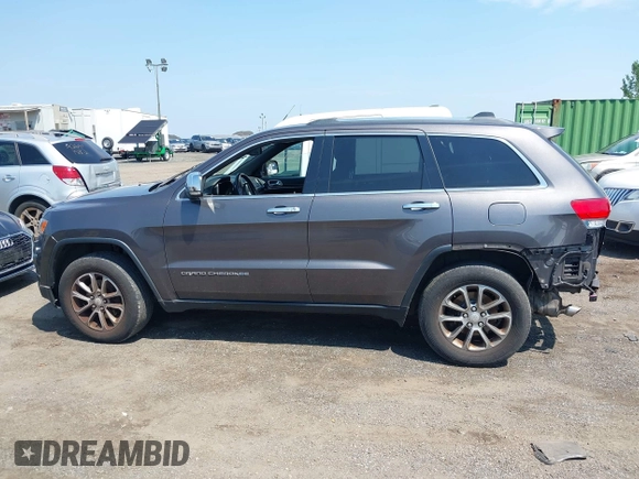 2014 Jeep Grand Cherokee Limited with VIN 1C4RJFBG1EC325215, listed as a IAAI auction lot 42653200 with 139,743 mi miles and . Bid and sale history available at DreamBid. Image 14.