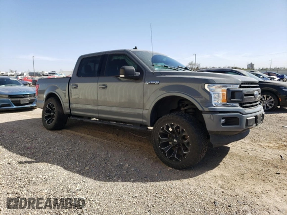 2020 Ford F-150 XL with VIN 1FTEW1C59LKD94897, listed as a Copart auction lot 49502415 with 30,509 mi miles and Salvage Title. Bid and sale history available at carsss.com. Image 4.