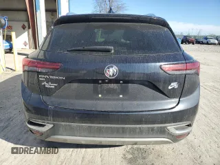 2021 Buick Envision Preferred with VIN LRBFZMR46MD163553, listed as a Copart auction lot 47015195 with 100,035 mi miles and Salvage Title. Bid and sale history available at carsss.com. Image 6.