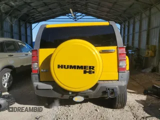 2006 Hummer H3 with VIN 5GTDN136568163593, listed as a Copart auction lot 88664575 with 128,171 mi miles and Salvage Title. Bid and sale history available at DreamBid. Image 6.
