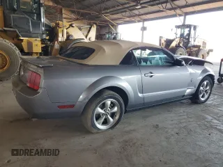 2007 Ford Mustang Deluxe with VIN 1ZVHT84N075365657, listed as a Copart auction lot 57357015 with 140,855 mi miles and Salvage title. Bid and sale history available at DreamBid. Image 3.