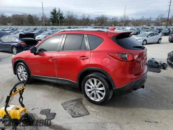 2014 Mazda CX-5 Grand Touring with VIN JM3KE4DY2E0417930, listed as a Copart auction lot 42735065 with 164,701 mi miles and Non Repairable. Bid and sale history available at DreamBid. Image 2.