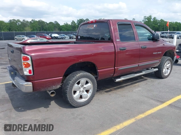 2002 Dodge 1500 with VIN 3D7HU18N52G148095, listed as a IAAI auction lot 42134042 with 180,369 mi miles. Bid and sale history available at carsss.com. Image 4.