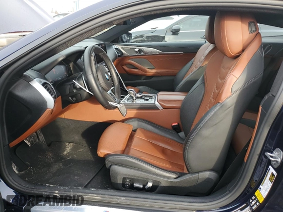 2023 BMW 8 Series 840i with VIN WBAAE4C06PCM57720, listed as a Copart auction lot 80392103 with 19,432 mi miles. Bid and sale history available at carsss.com. Image 7.