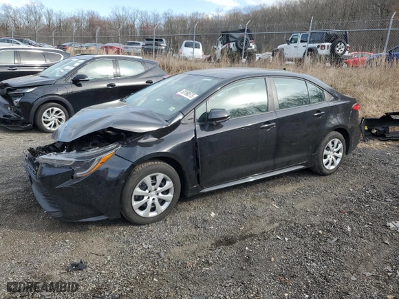 2024 Toyota Corolla LE with VIN 5YFB4MDE0RP126856, listed as a Copart auction lot 50160375 with 17,993 mi miles and Non Repairable. Bid and sale history available at carsss.com. Image 1.
