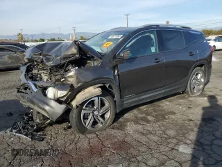 2019 GMC Terrain SLT Diesel with VIN 3GKALREU7KL260983, listed as a Copart auction lot 86611984 with 73,737 mi miles and Salvage Title. Bid and sale history available at DreamBid. Image 1.