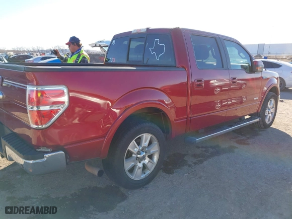 2013 Ford F-150 XL with VIN 1FTFW1CT8DKE86491, listed as a IAAI auction lot 41138690 with 177,027 mi miles. Bid and sale history available at carsss.com. Image 4.