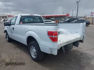 2014 Ford F-150 XL with VIN 1FTMF1CM4EKE98669, listed as a IAAI auction lot 41927986 with 133,246 mi miles and . Bid and sale history available at DreamBid. Image 3.