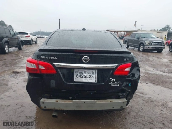 2017 Nissan Sentra SV with VIN 3N1AB7AP1HY281426, listed as a IAAI auction lot 41000477 with 129,720 mi miles. Bid and sale history available at carsss.com. Image 6.