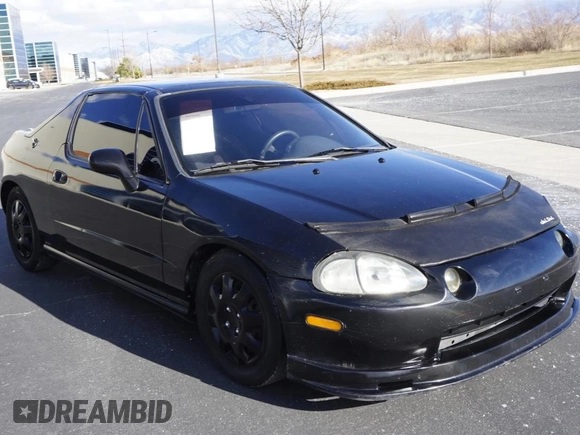 1993 Honda del Sol Si z VIN JHMEH6266PS003324, wystawiony jako Copart lot #47476405 z przebiegiem 173 537 mil mil oraz Szkody całkowita. Historia ofert i sprzedaży dostępna na DreamBid. Obrazek 1.