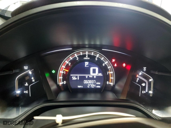 2019 Honda CR-V LX with VIN 2HKRW6H30KH232353, listed as a Copart auction lot 52290245 with 60,837 mi miles and Salvage Title. Bid and sale history available at carsss.com. Image 9.