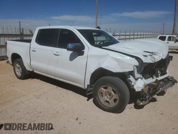 2024 Chevrolet Silverado 1500 LT with VIN 2GCPACED8R1190690, listed as a Copart auction lot 46553725 with 16,601 mi miles and Salvage Title. Bid and sale history available at DreamBid. Image 4.