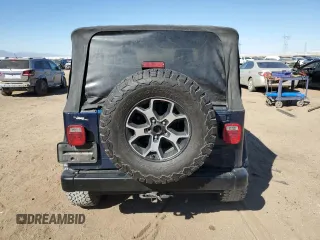 2004 Jeep Wrangler Sport with VIN 1J4FA49S34P724081, listed as a Copart auction lot 72174274 with 150,810 mi miles and Salvage Title. Bid and sale history available at carsss.com. Image 6.