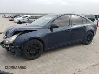 2014 Chevrolet Cruze LS with VIN 1G1PA5SH2E7257874, listed as a Copart auction lot 44234405 with 160,801 mi miles and Salvage Title. Bid and sale history available at carsss.com. Image 1.