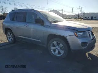 2017 Jeep Compass Sport with VIN 1C4NJCBAXHD155878, listed as a Copart auction lot 88160915 with 94,342 mi miles and Salvage Title. Bid and sale history available at carsss.com. Image 4.
