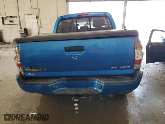 2010 Toyota Tacoma with VIN 5TELU4ENXAZ693805, listed as a Copart auction lot 63012925 with 184,619 mi miles and Salvage title. Bid and sale history available at DreamBid. Image 6.