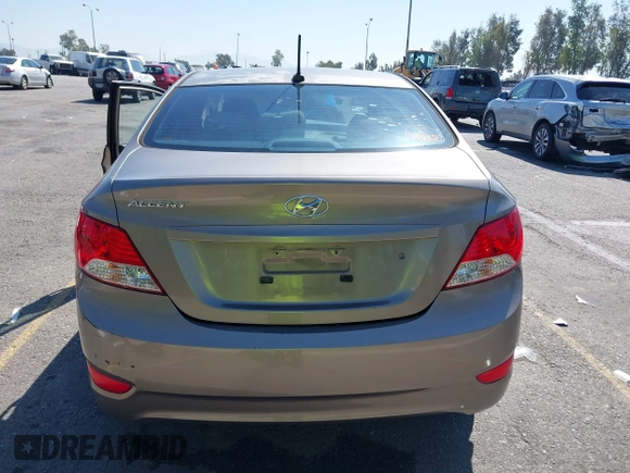 2013 Hyundai Accent GLS with VIN KMHCU4AE3DU314187, listed as a IAAI auction lot 42001713 with 99,845 mi miles. Bid and sale history available at carsss.com. Image 17.