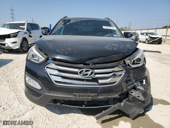 2016 Hyundai Santa Fe Sport with VIN 5XYZUDLB9GG320146, listed as a Copart auction lot 75453114 with 130,382 mi miles and Salvage Title. Bid and sale history available at carsss.com. Image 5.