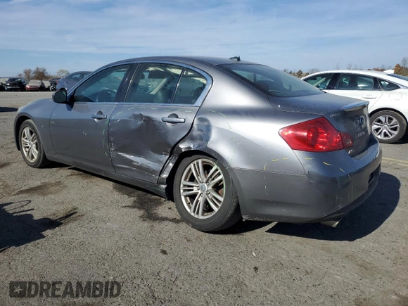2015 Infiniti Q40 with VIN JN1CV6AR2FM650967, listed as a Copart auction lot 78579284 with 177,292 mi miles and Salvage Title. Bid and sale history available at DreamBid. Image 2.