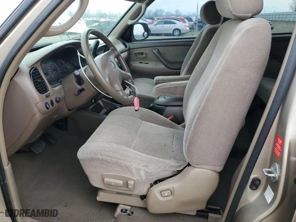 2002 Toyota Sequoia SR5 with VIN 5TDBT44A12S075784, listed as a Copart auction lot 45478625 with 259,258 mi miles and Salvage Title. Bid and sale history available at carsss.com. Image 7.